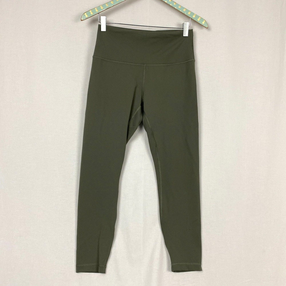 lululemon athletica Olive Green High-Rise Leggings
